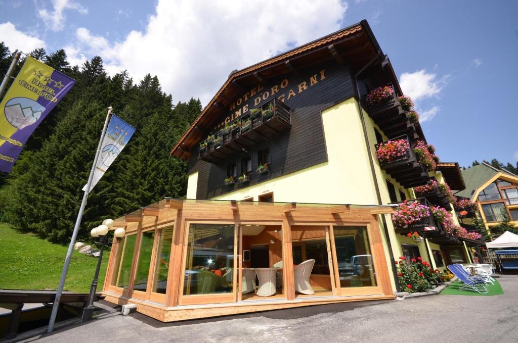 Hotel Cime D'Oro 마돈나 디 캄필리오 외부 사진